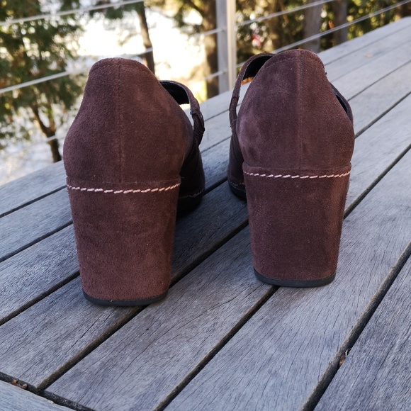 Rockport suede Mary Jane wedges - Picture 6 of 12